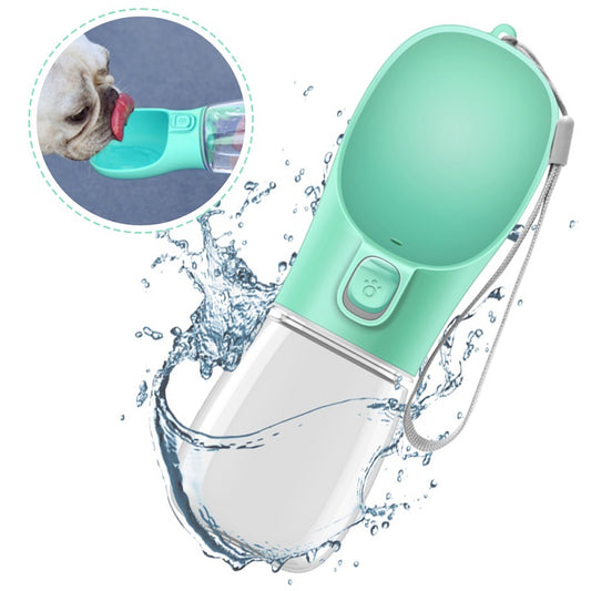 portable pet dog water bottle